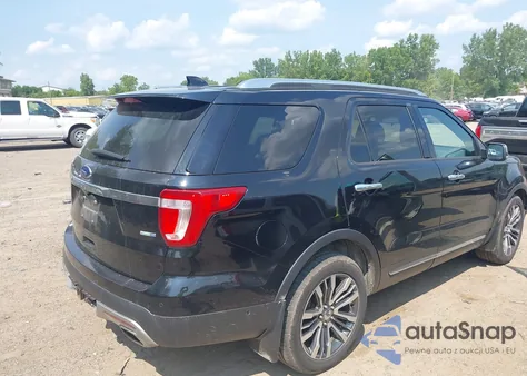 2016 Ford Explorer Platinum z USA, uszkodzony, nr VIN 1FM5K8HT8GGC62598